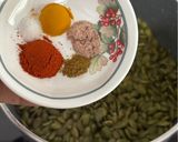 A picture of step 3 of Roasted Masala Pumpkin Seeds – Healthy Snack.