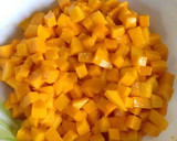 Gambar langkah 4 resipi Mango Float.