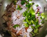 A picture of step 3 of Dosa with Spicy Onion Curry.