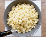 A picture of step 5 of Spanish Tortilla.