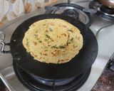 A picture of step 5 of लच्छा पुदीना पंराठे.