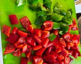 صورة لخطوة 2 من وصفة Chilli lime quesadilla او فاهيتا لحم