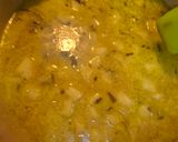 A picture of step 4 of Thai Pineapple Curry with Seafood.