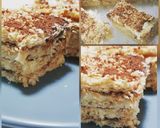 A picture of step 3 of Easy, No-Bake Cracker Cheese Layer Cake.