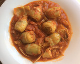 Foto del paso 7 de la receta: Alcachofas en salsa
