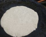 A picture of step 3 of Til jawar parantha.