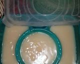Foto langkah ke 4 dari resep Es krim buah naga rumahan lembut.
