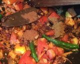 A picture of step 9 of Paneer Tikka Masala.