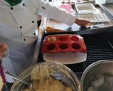 Foto del paso 5 de la receta: Mousse de piloncillo cubierto con un glaseado espejo