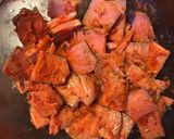 A picture of step 3 of California Farm Spicy Tuna Steak Apricot Salad.