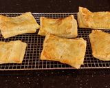 A picture of step 11 of Raspberry White Chocolate Pastry Strudels.