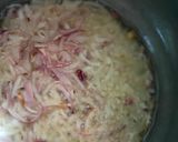 A picture of step 2 of Akhi masoor dal.