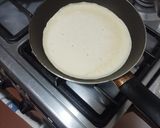 Foto del paso 3 de la receta: Panqueques con manjar, mermelada, y nueces (apto para diabéticos)