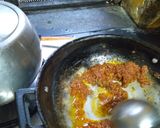 A picture of step 2 of Palak paneer.