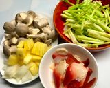 寶島果蔬快炒北極貝的食譜步驟1照片