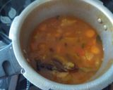 A picture of step 5 of Bottlegourd rasam.