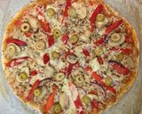 Foto del paso 12 de la receta: Pizza de melva con pimiento asado