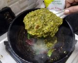 முளைக்கீரை பருப்பு கடைசல் ரெசிபி ஸ்டேப் 11 புகைப்படம்