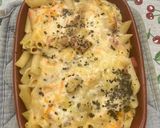 Foto del paso 14 de la receta: Macarrones al Salmón con crema de 4 Quesos, huevos y nata