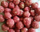 Foto langkah ke 4 dari resep Bola-bola daging isi keju.