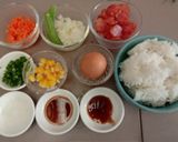 รูปขั้นตอนการทำที่ 1 ของ ข้าวผัดกุนเชียง