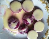 Foto langkah ke 6 dari resep Puding buah naga vla Susan (susu santan).