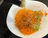 Foto del paso 3 de la receta: Pastel de calabacín y zanahoria