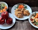 Hình bước làm 3 của món Gà hấp cải thìa cà rốt