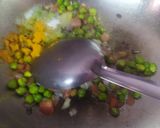 A picture of step 1 of Masala Samak Khichdi.