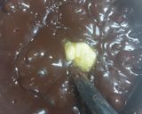 A picture of step 4 of Hershey's Chocolate pudding.