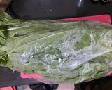 Foto langkah ke 1 dari resep Cah Siomak (Selada Wangi) Bawang Putih.
