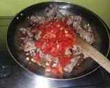 A picture of step 5 of Fried Gizzard.