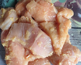 Foto del paso 1 de la receta: Pollo con mango en cocción lenta