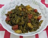 A picture of step 4 of Mix vegetables (carrots,potatoes, french beans and fenugreek).