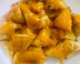 A picture of step 5 of Street style aloo samosa chutney.