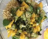 Foto del paso 4 de la receta: Bulgur en ensalada con mango, brócoli y aguacate