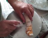A picture of step 6 of Pinwheel Puris.
