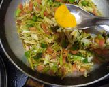 કોબી ગાજર વટાણા નું શાક (Kobi Gajar Vatana Shak Recipe In Gujarati) રેસીપી સ્ટેપ3ફોટો