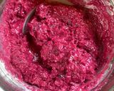 A picture of step 6 of Beetroot Shrikhand in Malpua.