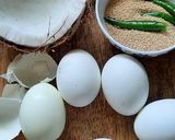 সর্ষে পোস্ত ডিম ভাপা(sorshe posto dim bhapa recipe in Bengali) রেসিপি ধাপ - 1 ছবি
