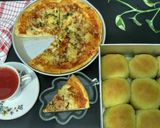 Foto langkah ke 6 dari resep Pizza dan Roti Manis Praktis.