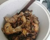 A picture of step 3 of Deep fry chicken.
