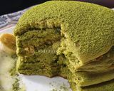Foto langkah ke 6 dari resep Japanese Matcha Souffle Pancake 🇯🇵 #lembut #tanpacetakan.