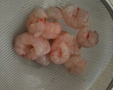 Foto del paso 3 de la receta: Patatas rellenas de setas y gambas