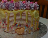 Foto del paso 11 de la receta: Sprinkles cake con relleno de crema de vainilla