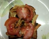 A picture of step 7 of Paneer club sandwich.