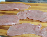 Foto del paso 1 de la receta: Filetes de pechuga de pavo rellenos de bacon y tomate en Airfryer
