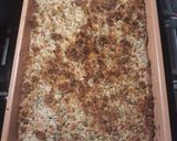 A picture of step 4 of Matzo Broccoli Casserole.