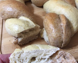 Foto del paso 7 de la receta: Pan lactal bicolor trenzado