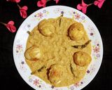 A picture of step 7 of Malai Egg Curry.